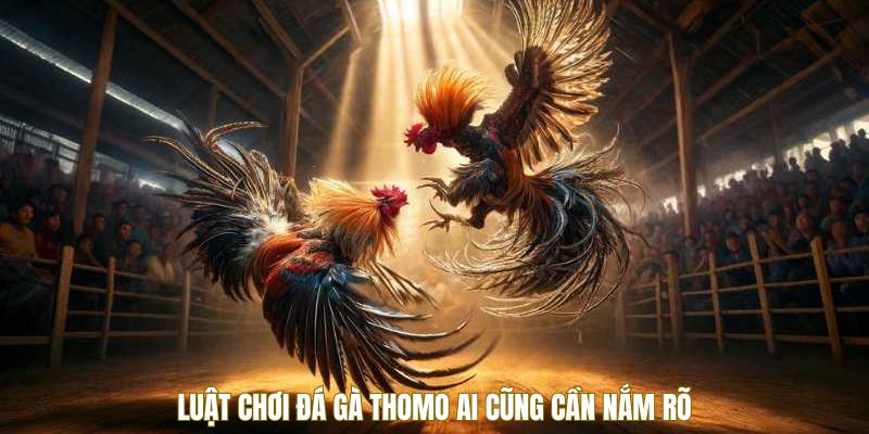 Luật chơi đá gà Thomo ai cũng cần nắm rõ